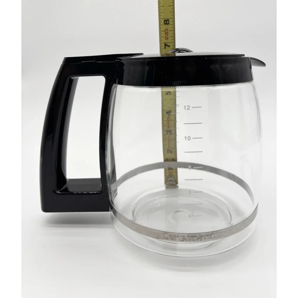 Cuisinart 12-Cup Glass Coffee Carafe Replacement Pot Drip-Free Decanter